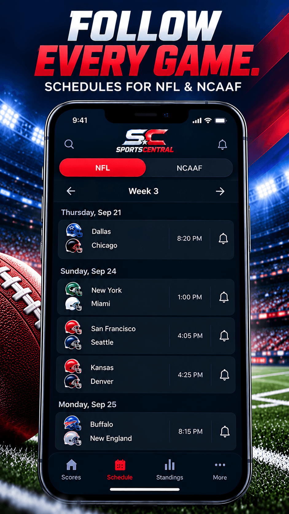 Sports Central Live Scores screenshot 4